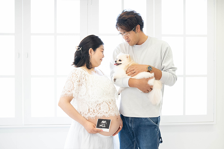 ご家族と一緒に撮影